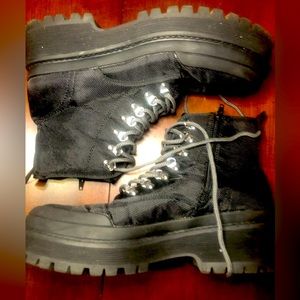 Steve Madden Combat style boots